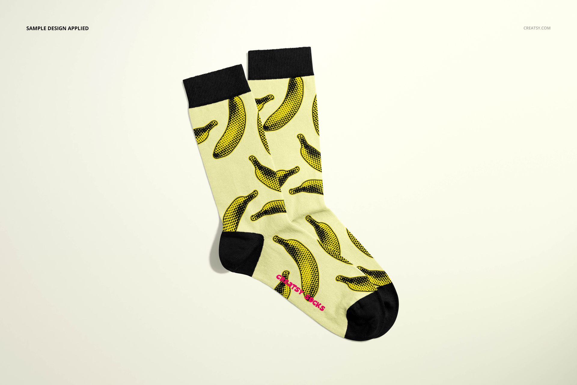 Socks Mockup Set (medium cuff) - mockup screenshot 5