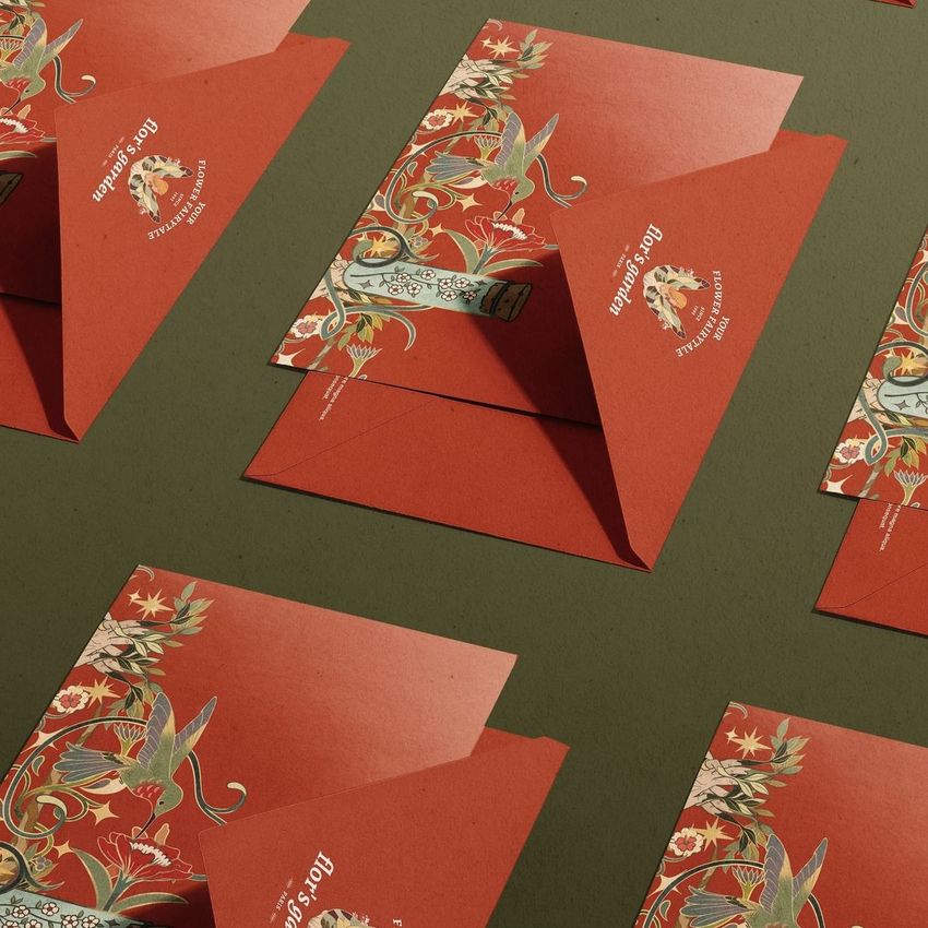 Flor's Garden Pattern  by Kamar - Files in Use example