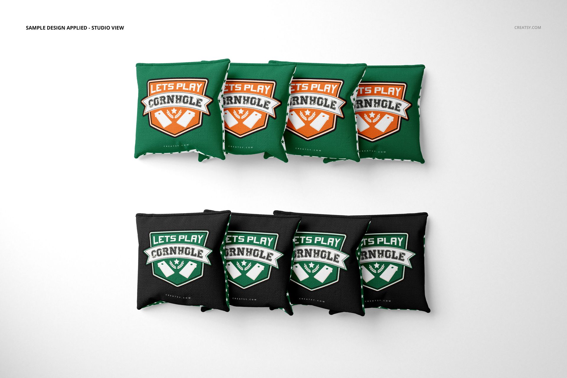 Cornhole Board & Bags Mockup Set - mockup screenshot 10