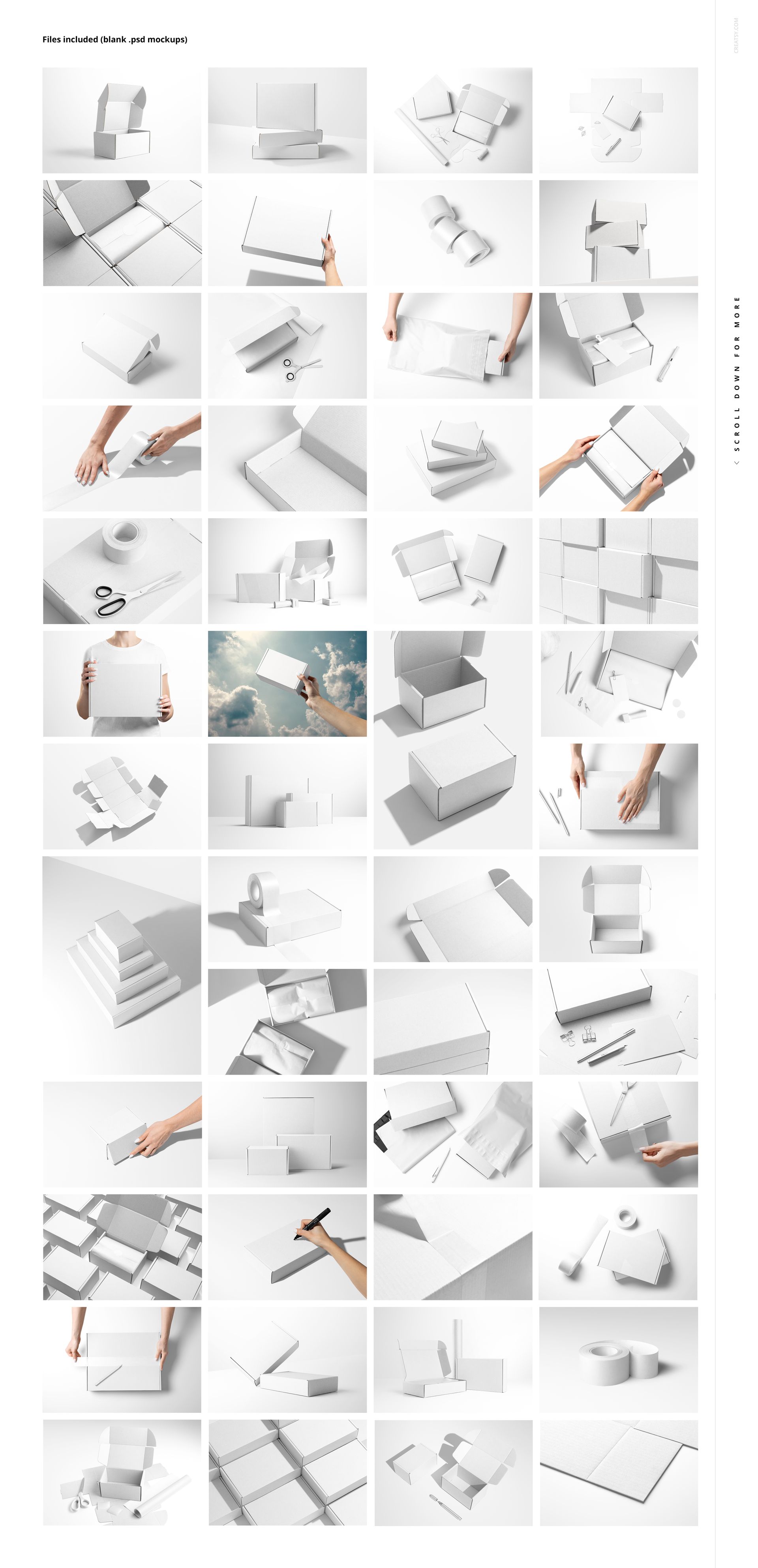 Noissue Mailing Box Mockup Bundle - mockup screenshot 2