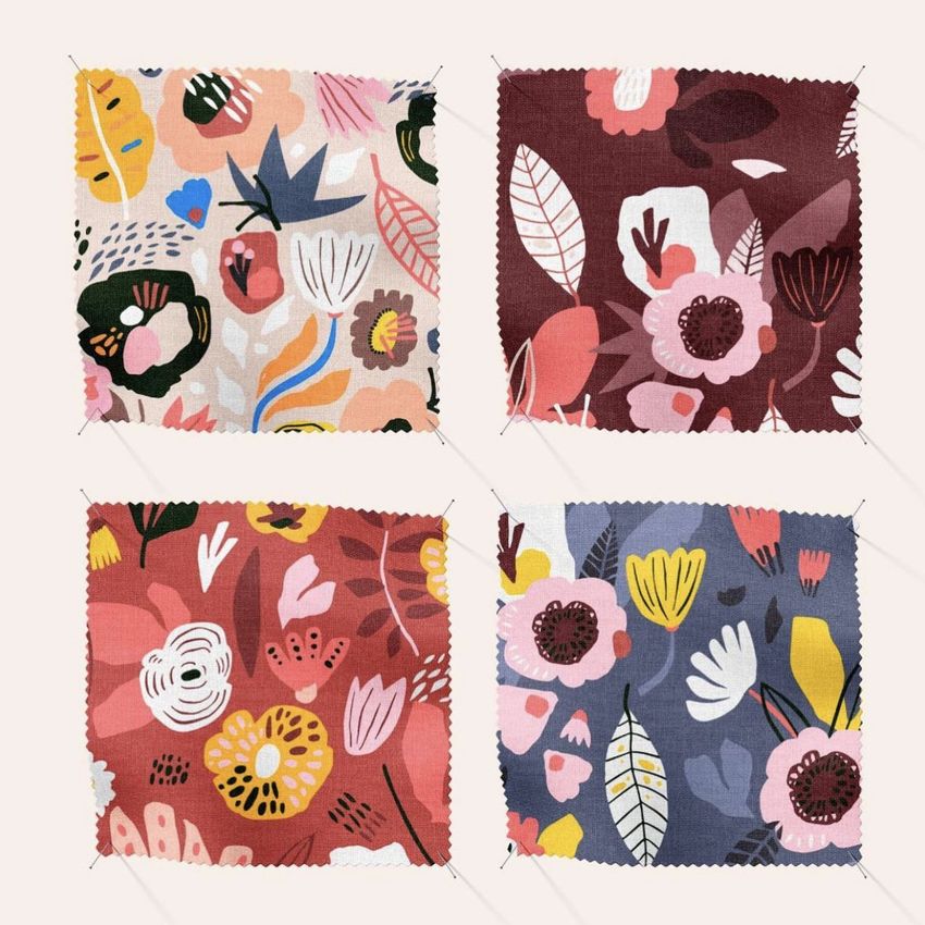 Autumn Botanical Patterns by Marina Solodka - Files in Use example