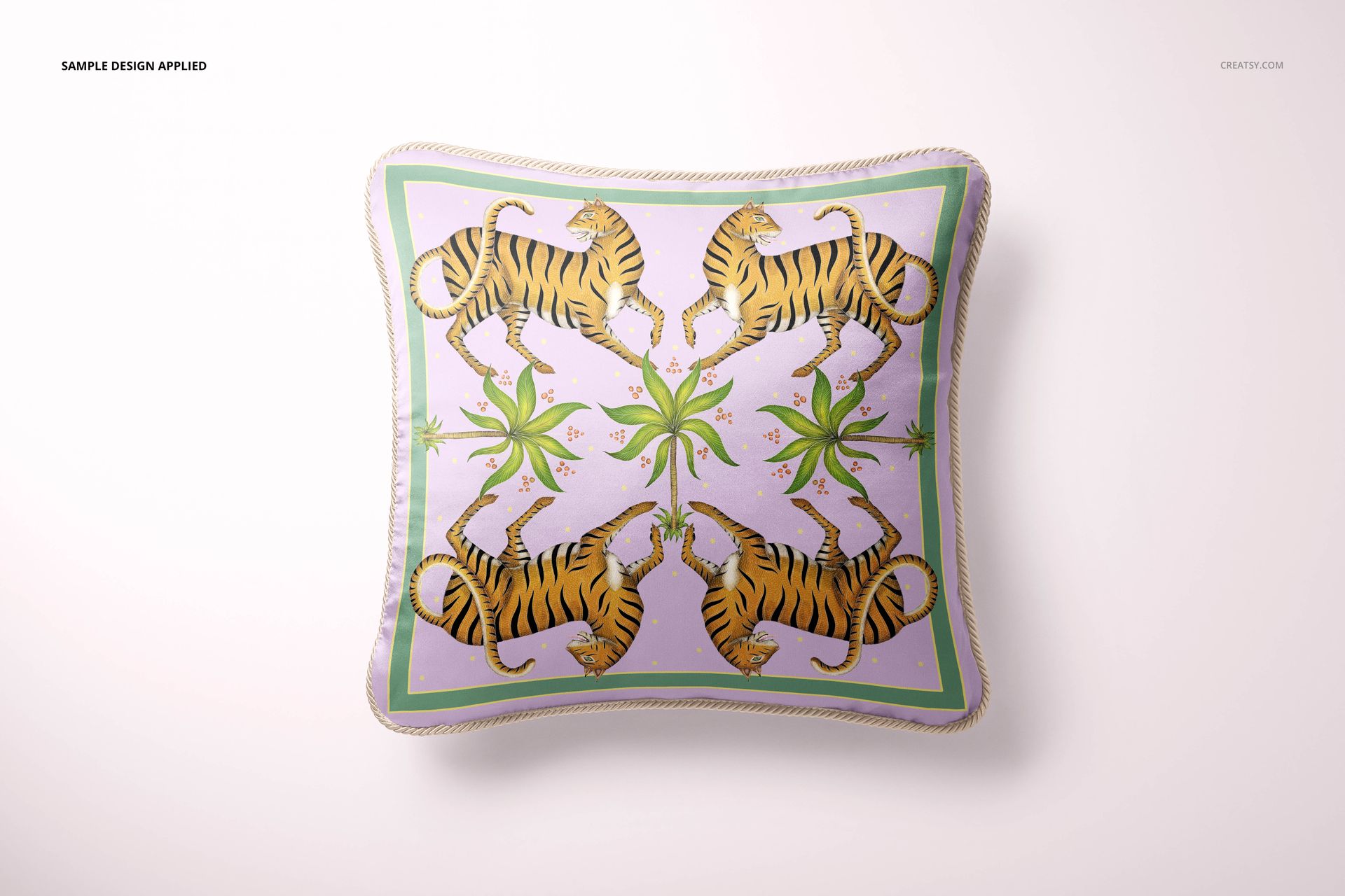 Silk Cushion with Braid Mockup Set - mockup screenshot 11