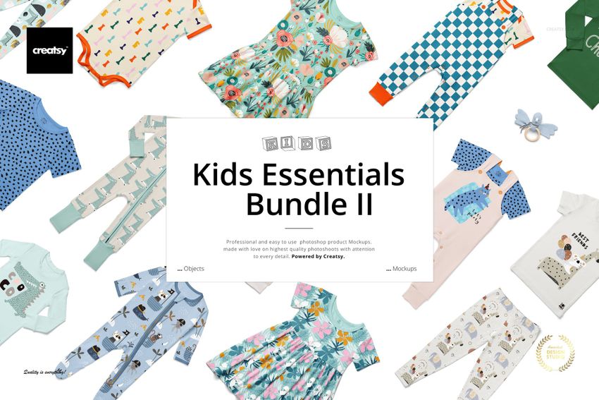 Kids Essentials Mockup Bundle II - mockup screenshot 1