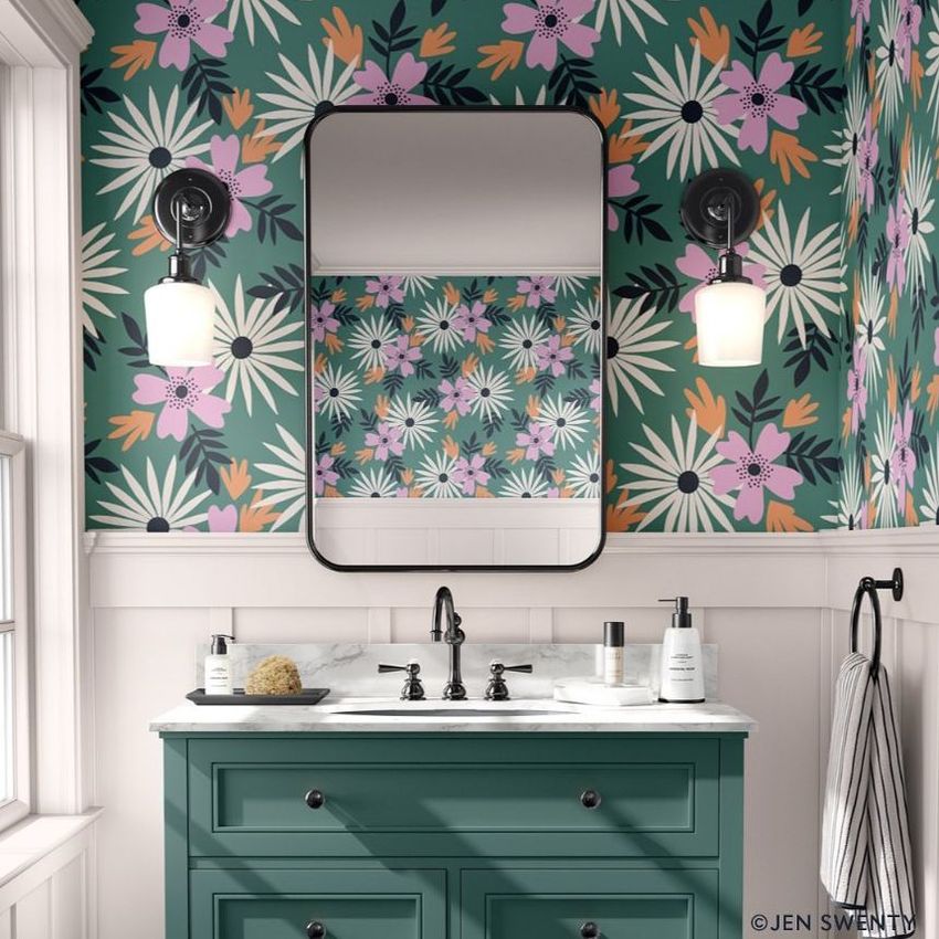 Floral Field  by Jen Swenty - Files in Use example