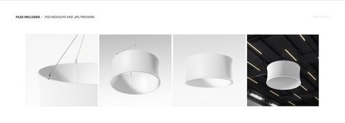 PSD mockup of a 5x5x2.5 ft circular display banner suspended indoors, highlighting its smooth surface and minimal design.