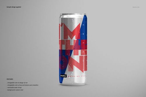 Energy Drink Can Mockup Set - mockup screenshot 15