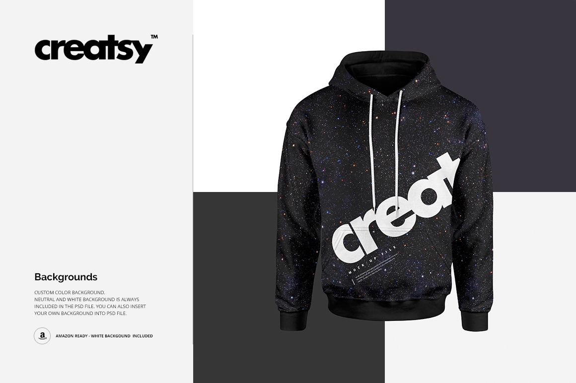 Men's Hoodie Mockup Set - mockup screenshot 6