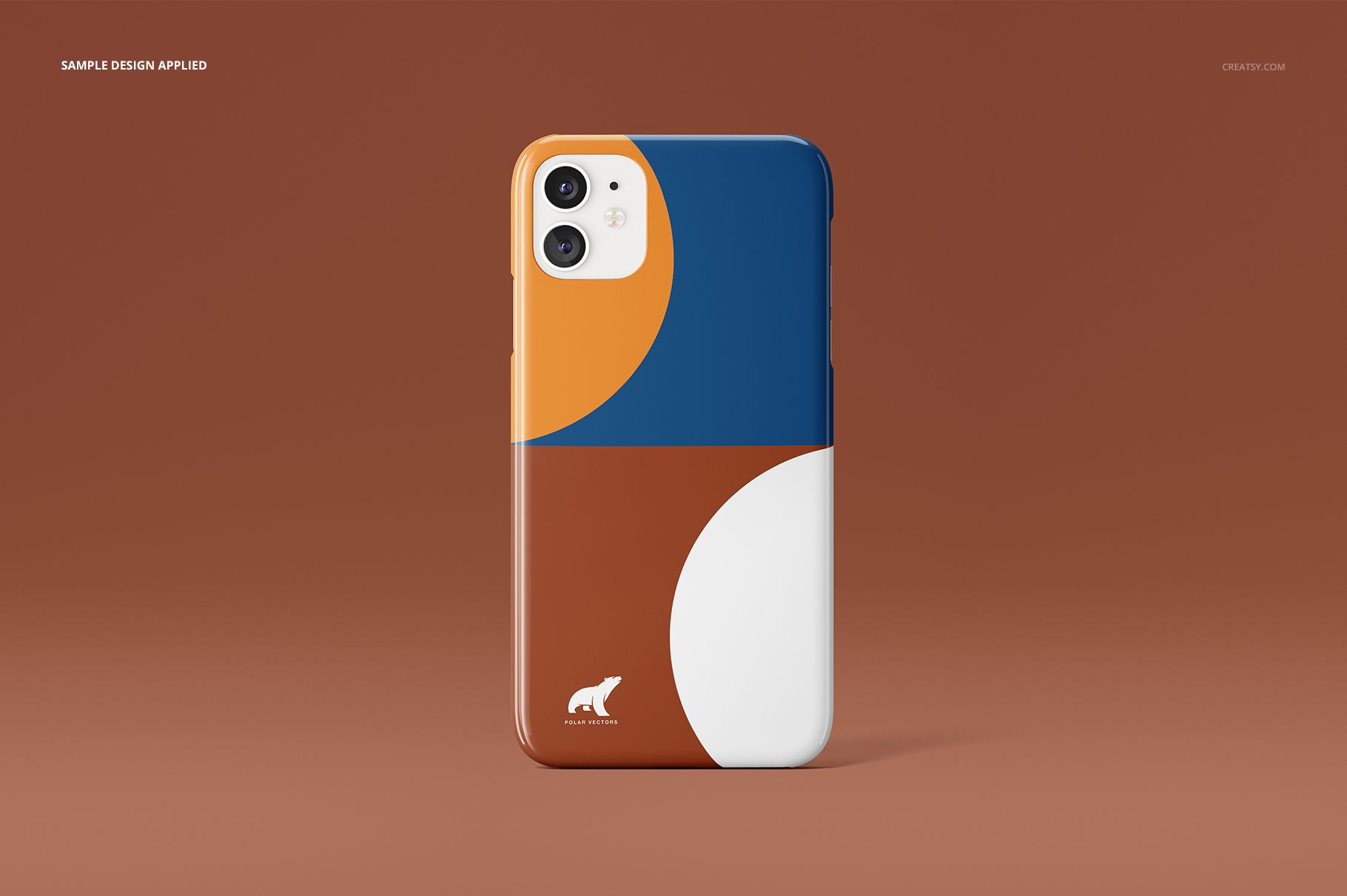 iPhone 11 Glossy Snap Case Mockup Set - mockup screenshot 18