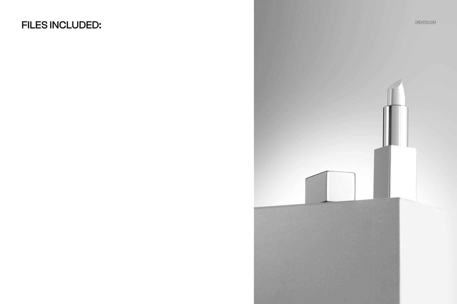 Free Lipstick on Pedestal Scene Cosmetic Branding PSD Mockup - mockup screenshot 2