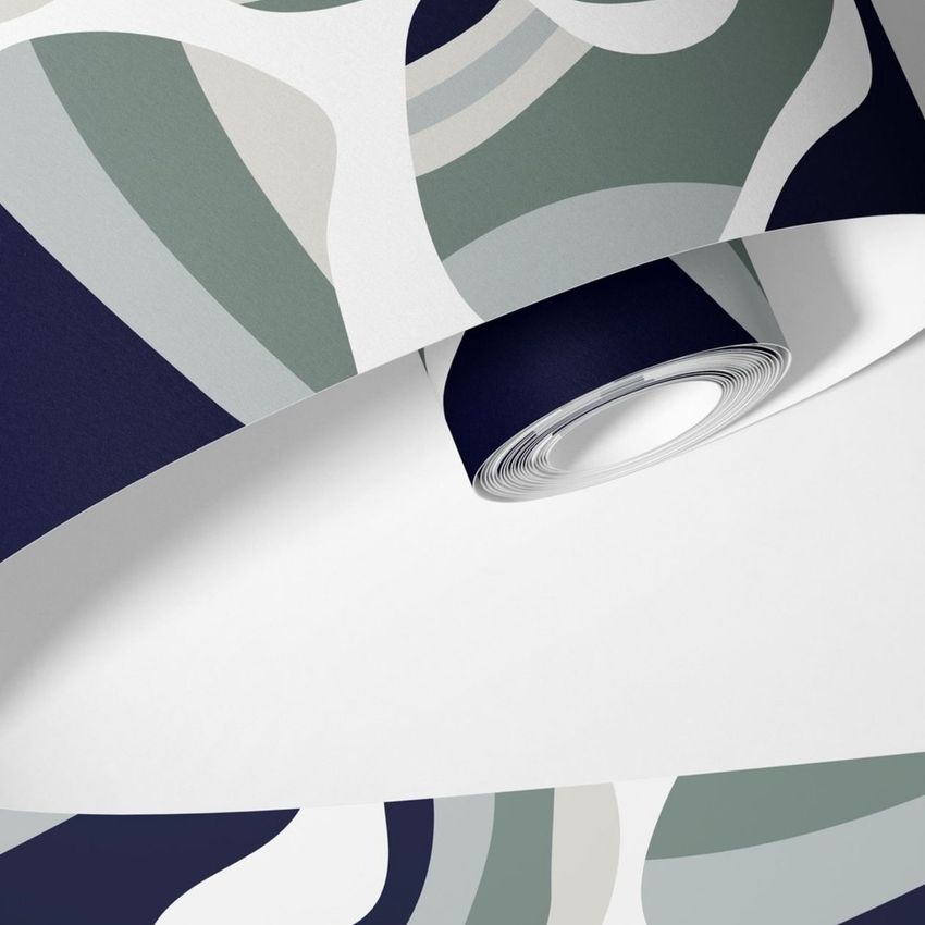 Abstract Shapes Pattern  by Webvilla Studio - Files in Use example