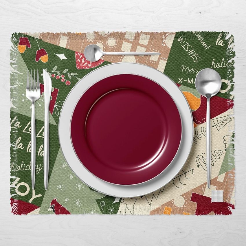 Winter Holiday Patchwork by La Naturaleza Pintad - Files in Use example