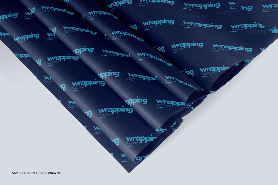 Wrapping Tissue Paper Mockup Bundle - mockup screenshot 25