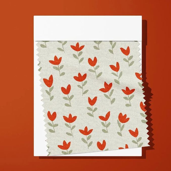 Red Cute Flowers by Kashmira Jayaprakash - Files in Use example