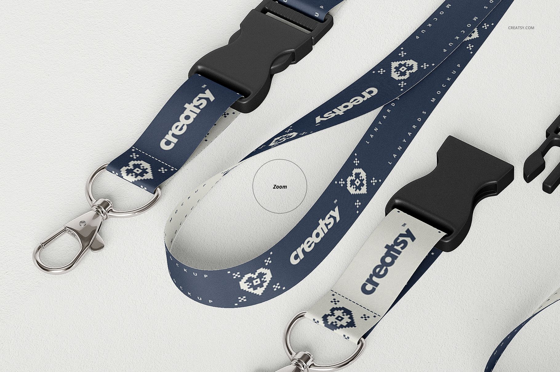 Lanyards 3D Mockup Set - mockup screenshot 7