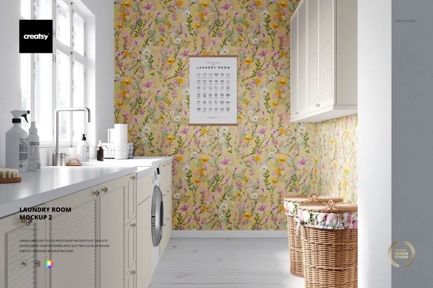 Laundry Room Mockup 2 - mockup screenshot 1