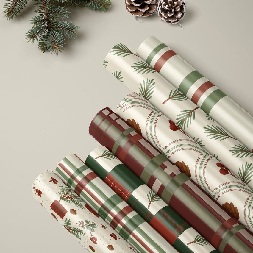 Pine & Plaid-Winter mornings feel a little warmer with this one. ????“Winter Pine Patchwork” brings together .jpg