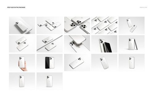 Multiple iPhone 11 Pro clear case mockups shown from different perspectives, highlighting sleek transparent design.