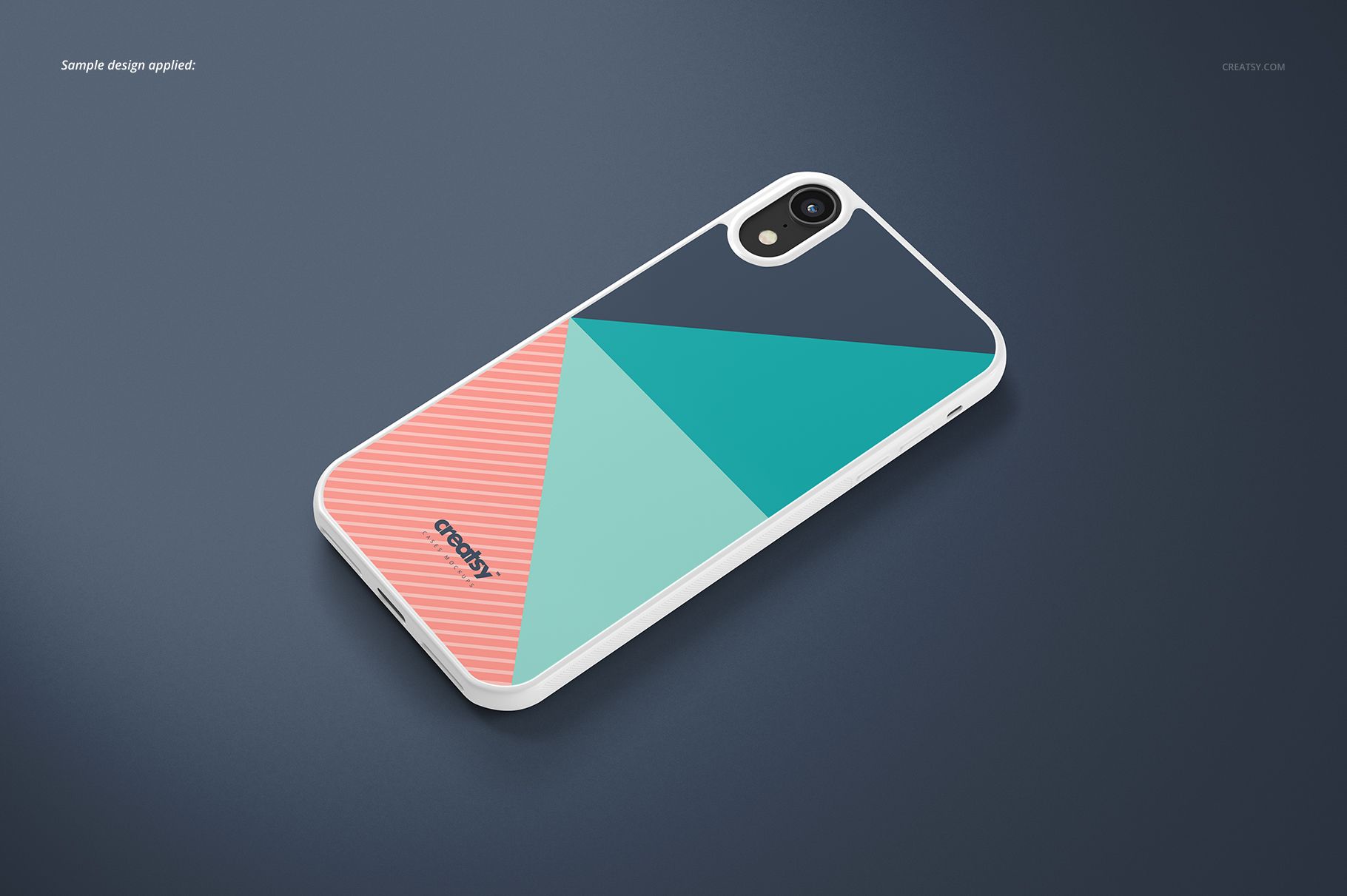 iPhone XR 2D Case (white) Mockup Set - mockup screenshot 6