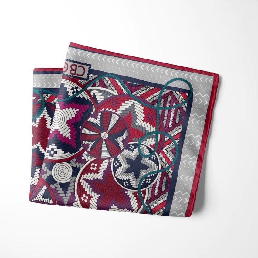 The Coco Pocket Square  by CB Grey - Files in Use example