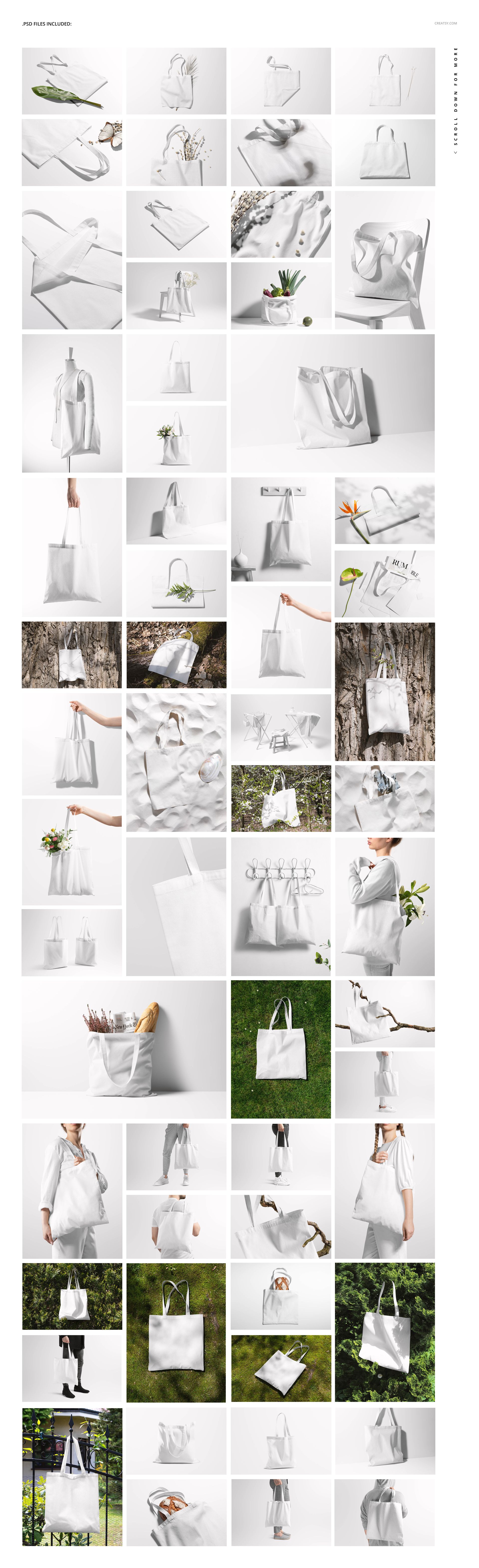 Noissue Tote Bag Mockup Bundle - mockup screenshot 3