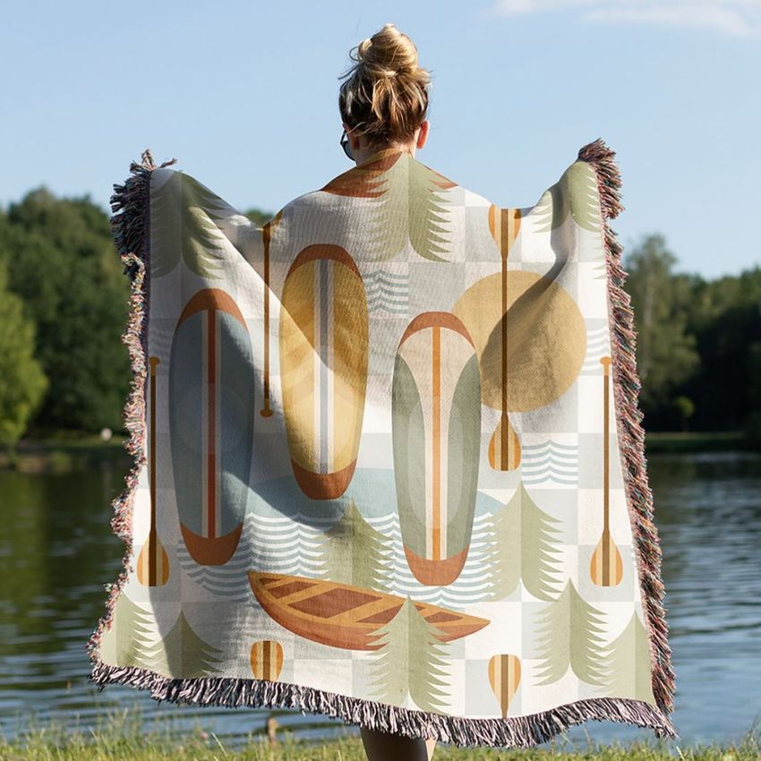 Retro Lake Life Collection by Dominique Van Roey - Files in Use example