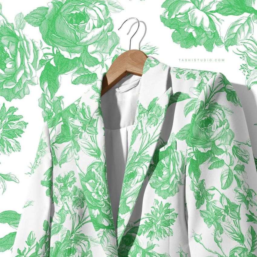 Toile De Jardin by Tashi Studio - Files in Use example