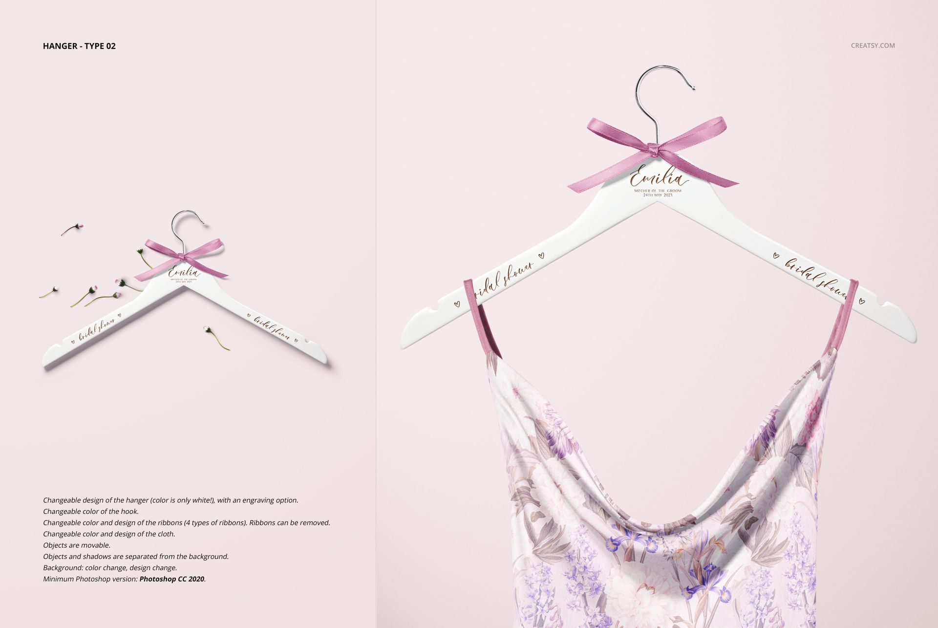 Personalized Hangers Mockup Set - mockup screenshot 10