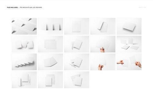 A2 cards and envelopes stationery mockup set displayed in various arrangements on a white background, front and top views.