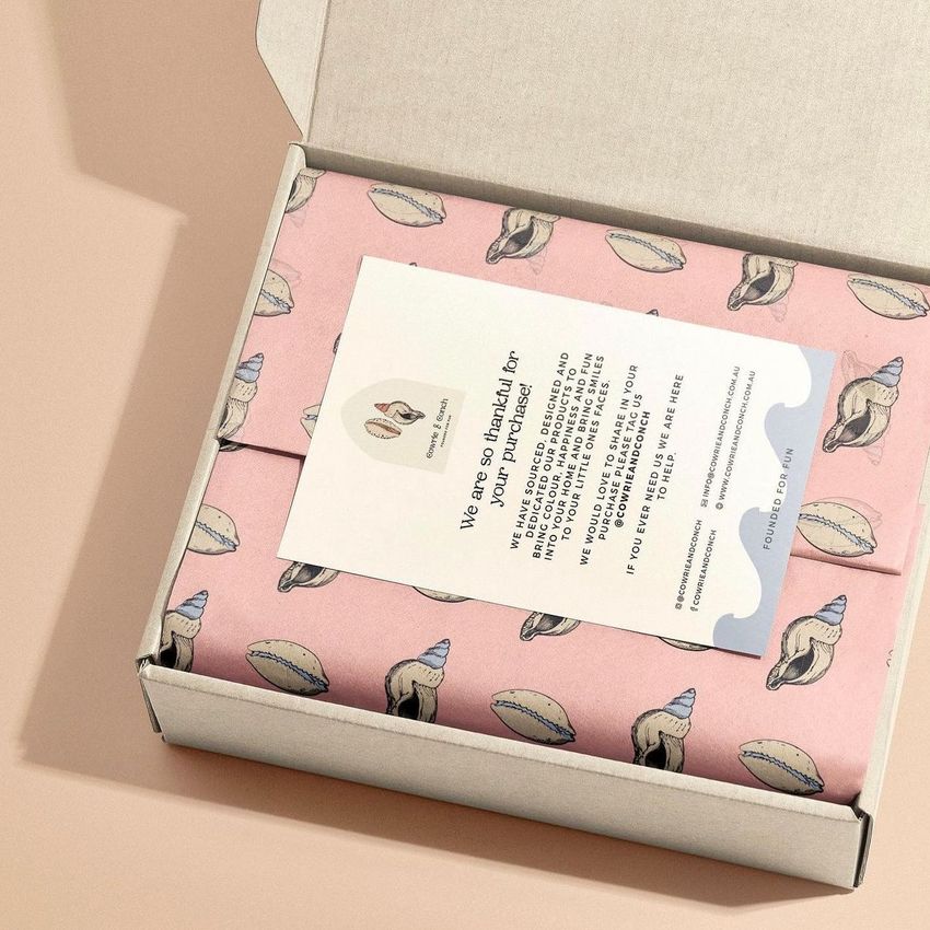 Cowrie & Conch by Zainab Mughal - Files in Use example