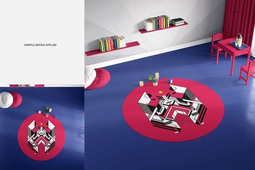 Kids Room Carpet Mockup Set 2 - mockup screenshot 6