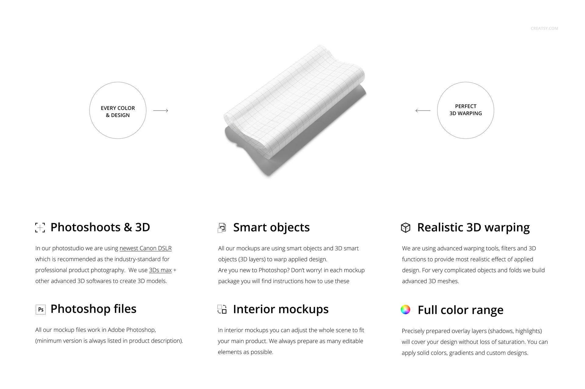 Rectangular sheet of food safe paper with a subtle grid pattern, displayed in a 3D mockup on a white background.