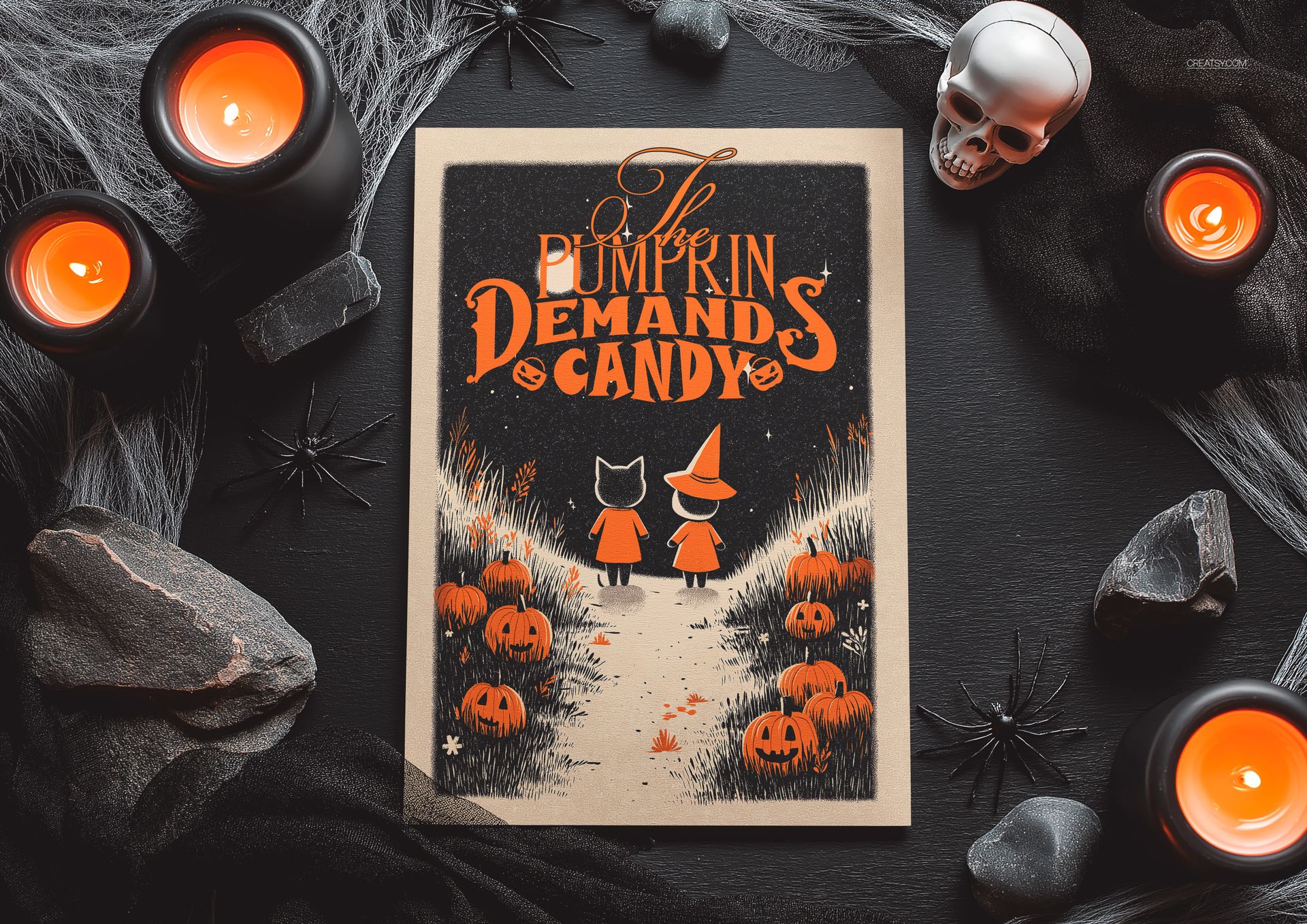 Halloween Greeting Cards Mockup Set - mockup screenshot 13