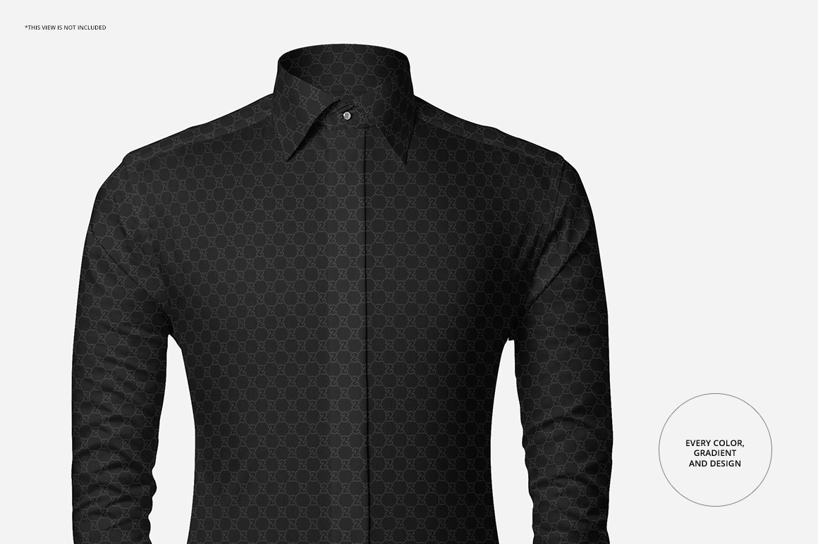 Formal Dress Shirt Mockup - mockup screenshot 3