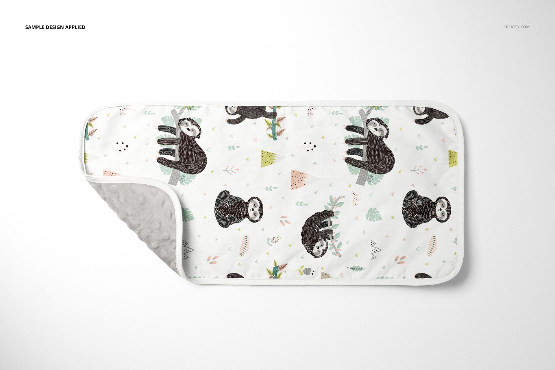Minky Burp Cloth Mockup Set (06/LFv.2) - mockup screenshot 5