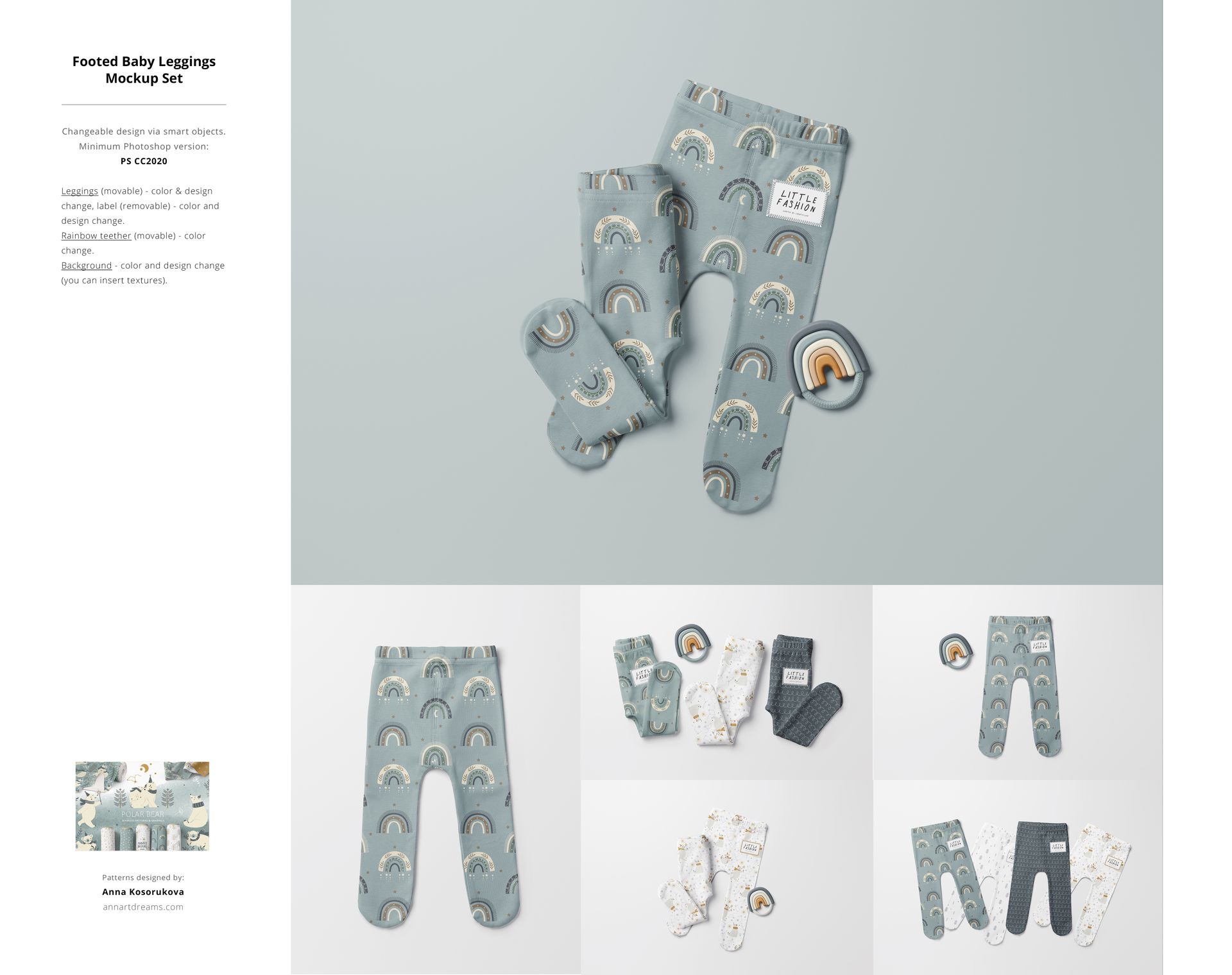 Little Fashion 2 Mockup Bundle - mockup screenshot 37