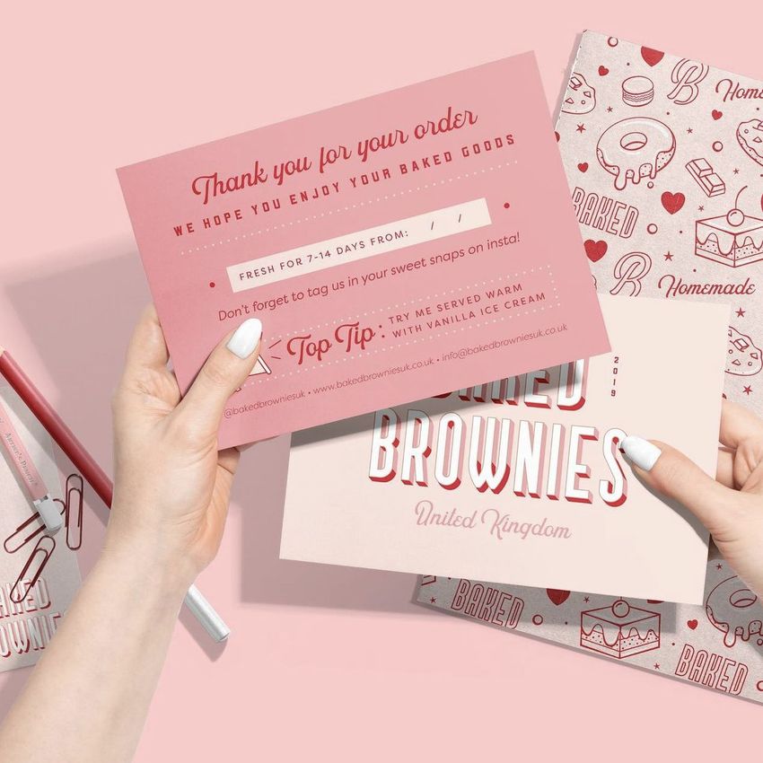 Baked Brownies  by Lucy’s Logos - Files in Use example