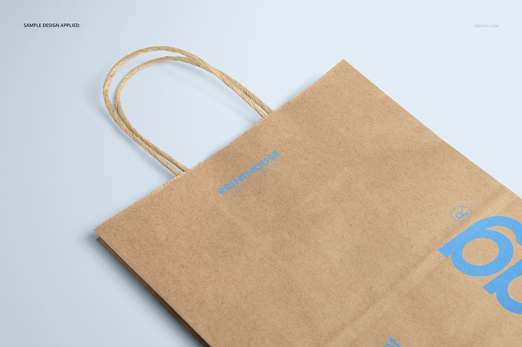 Natural Kraft Shopping Bag 3 Mockup Set - mockup screenshot 8