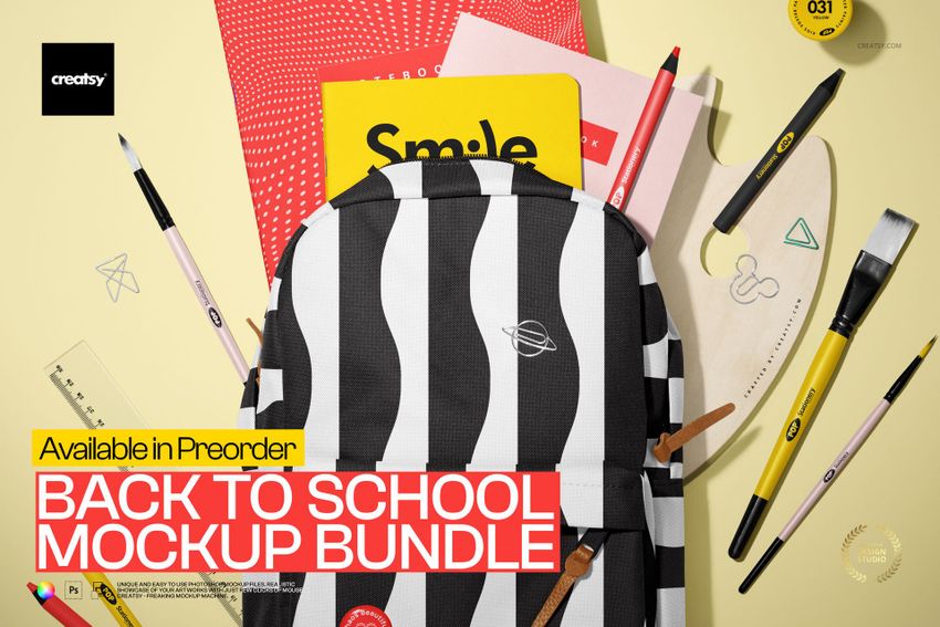 Back to School Mockup Bundle - mockup screenshot 1