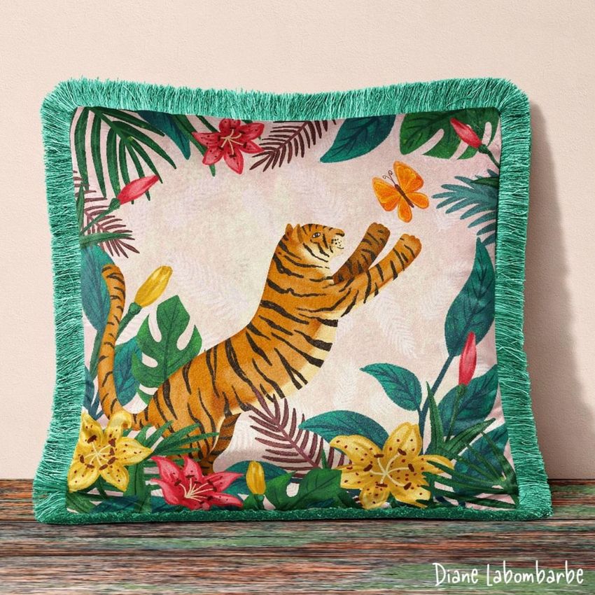 Little Tiger by Diane Labombarbe - Files in Use example