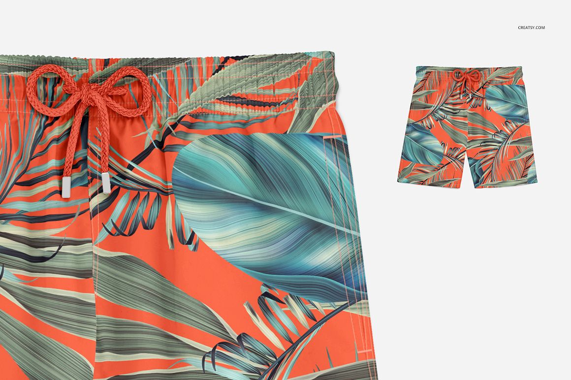 Swim Trunks Mockup Set - mockup screenshot 3