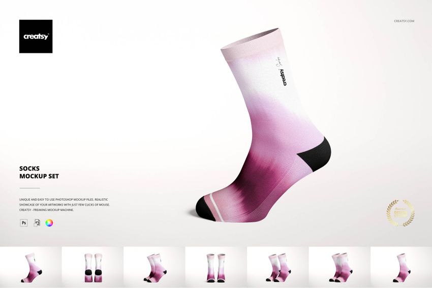 Socks Mockup Set - mockup screenshot 1