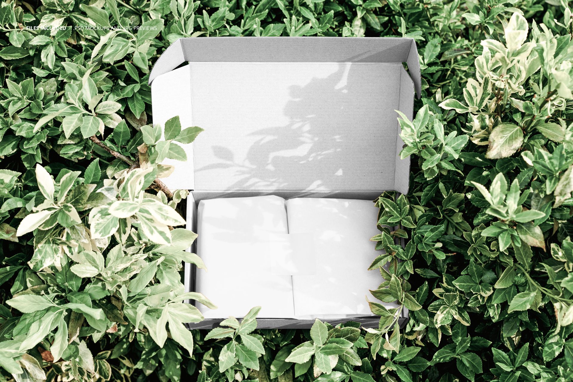 Mailing Box in the Bush Mockup - mockup screenshot 2