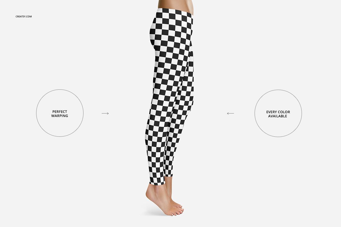 Leggings Long Mockup Set - mockup screenshot 3
