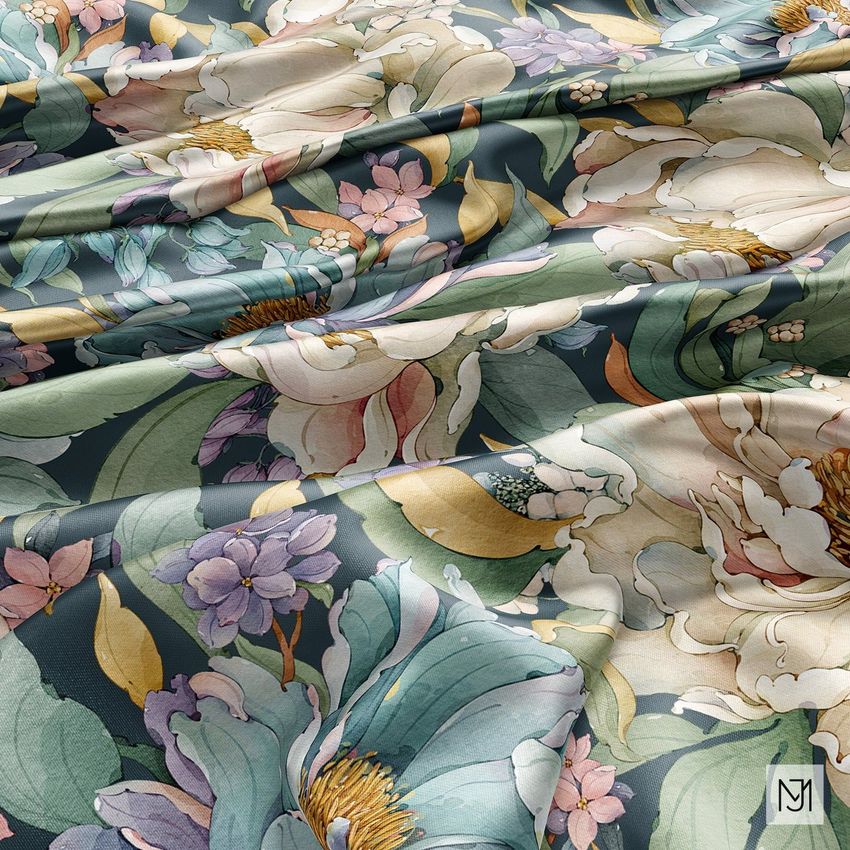 Soft Peony Seamless Pattern by Media Jamshidi - Files in Use example