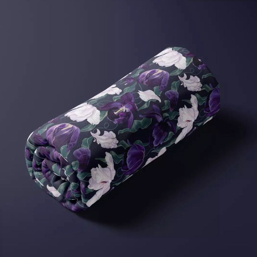 Purple & White Tulips by Maryna Petrovska - Files in Use example