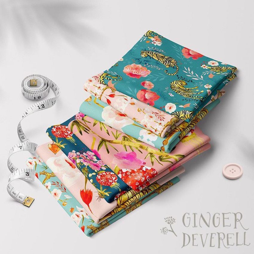 Tiger Pattern  by Ginger Deverell - Files in Use example