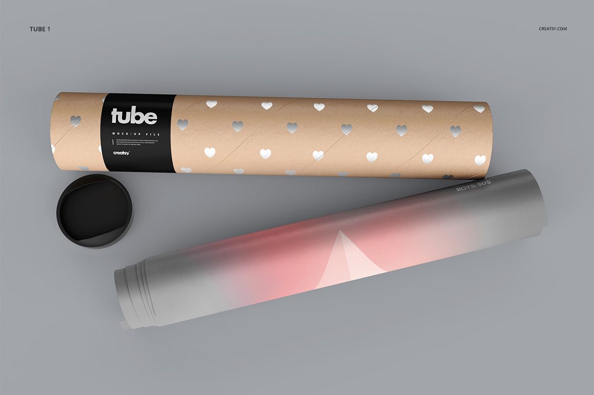 Paper Tube Mockup Set - mockup screenshot 5