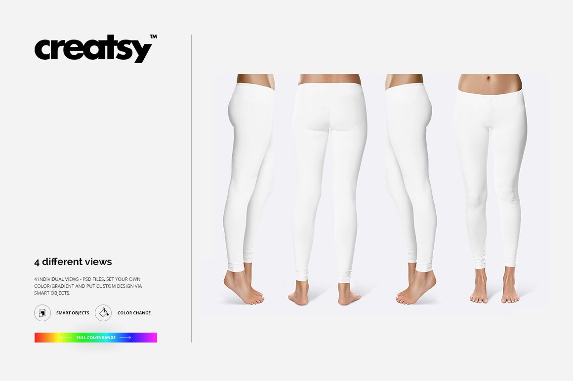 Leggings Long Mockup Set - mockup screenshot 5