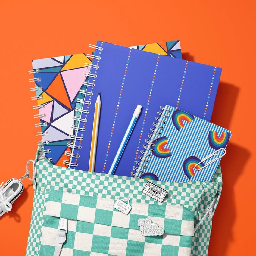 Colorful Dots in a Row by Lindsay Boehl - Files in Use example