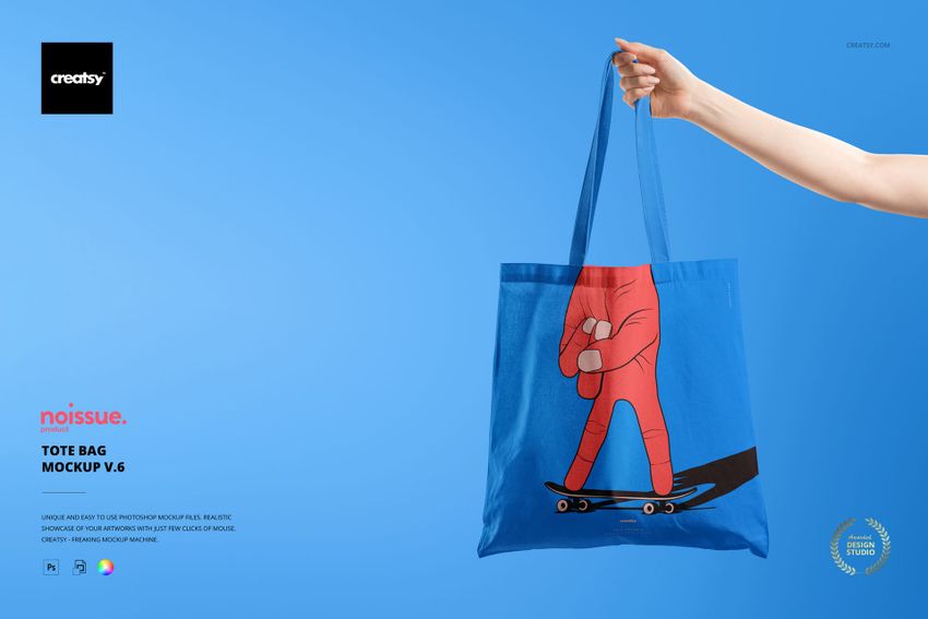 Tote Bag Mockup v.6 - mockup screenshot 1